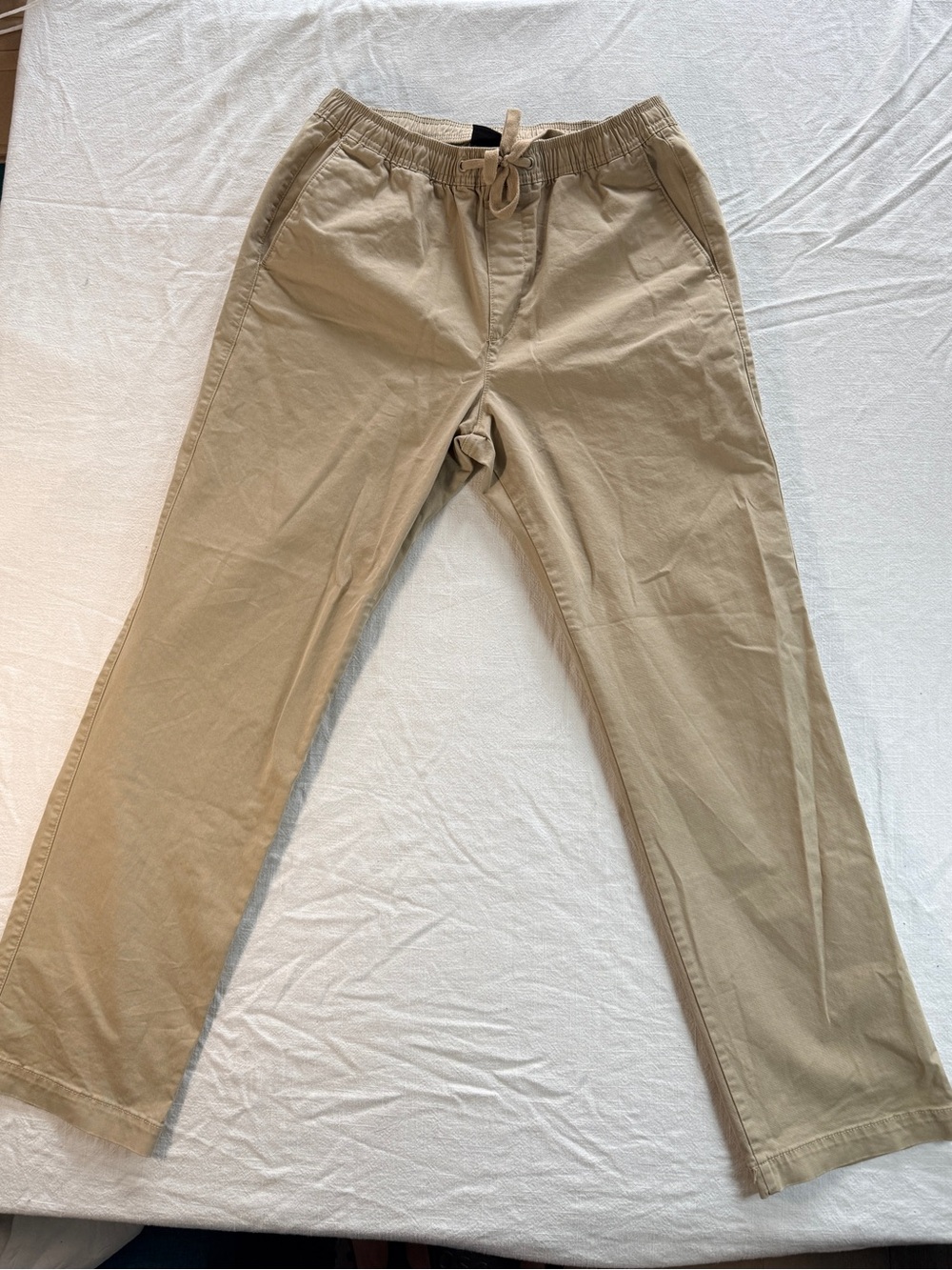Gap Men's Drawstring / Elastic Waist Chinos - Medium